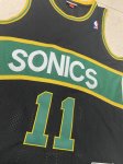 NBA 11 Schrempf Seattle SuperSonics Maillot noir